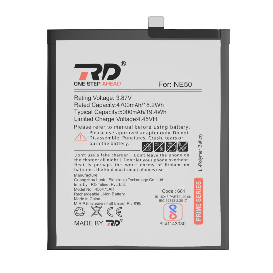 RD Mobile Battery Compatible with Motorola NE50