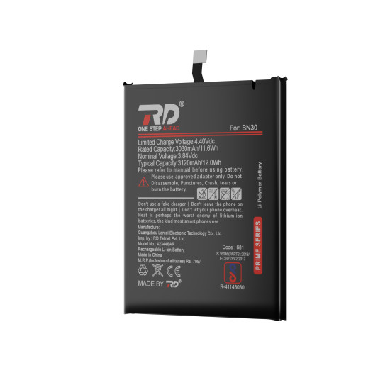 RD Mobile Battery Compatible with Mi BN30
