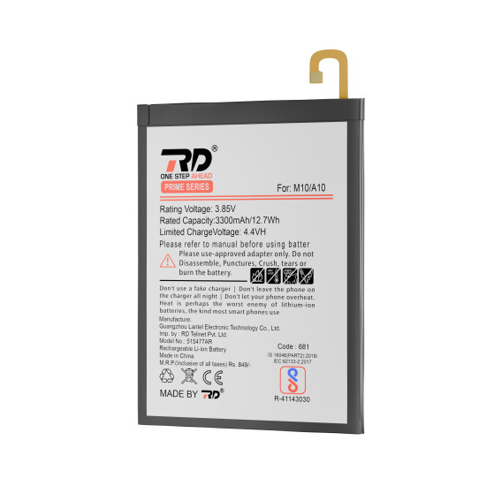 RD Mobile Battery Compatible with Samsung A10 / M10