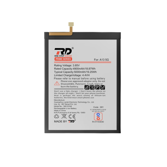 RD Mobile Battery Compatible with Samsung A-13 5G