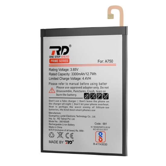 RD Mobile Battery Compatible with Samsung A750