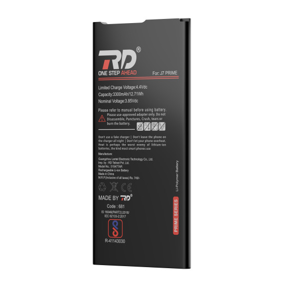 RD Mobile Battery Compatible with Samsung J7 PRIME