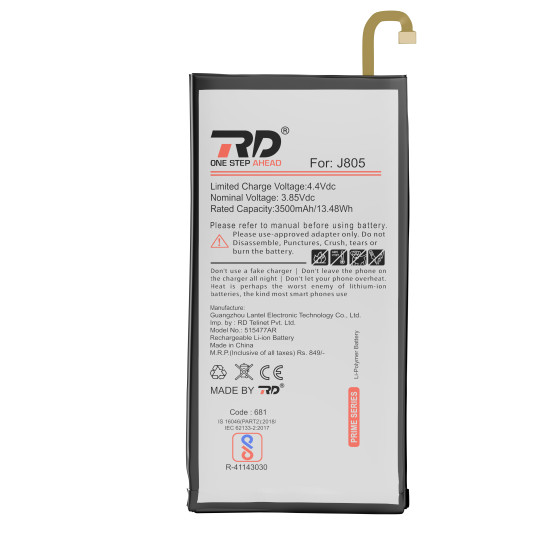 RD Mobile Battery Compatible with Samsung J805