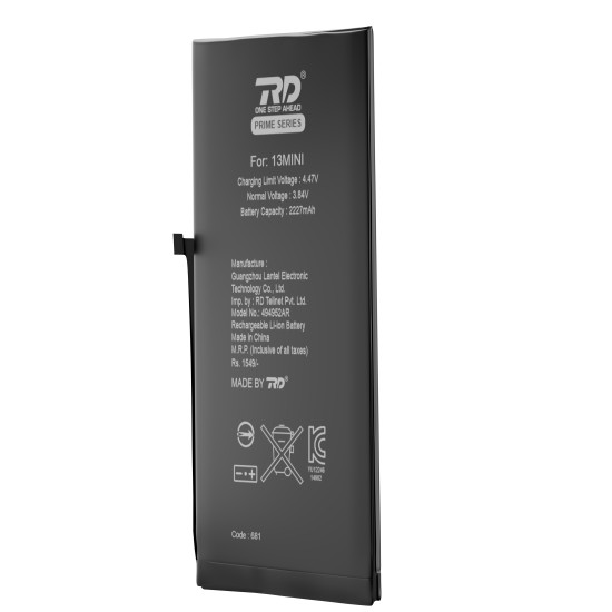 RD Mobile Battery Compatible with iPhone 13 MINI